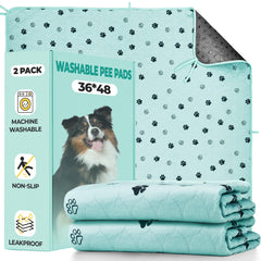 Tapis potty Fostanfly lavable, grande surface douce pour chien.