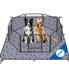 Fostanfly tapis-potty lavable 72x72, pratique et réutilisable pour l'entraînement.