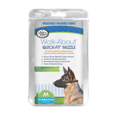 Four Paws Walk-About museau reglable moyen noir, maintien sûr et confortable