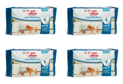 Barrière anti-fuite sur le wrap Four Paws Wee-Wee pour chien mâle.