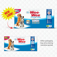 Four Paws Wee-Wee XL offre une absorption supérieure pour grands chiens.