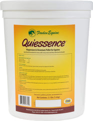 Foxden Equine Quiessence, flacon, soutien quotidien au bien-être du cheval et à la routine.