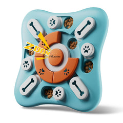 FOXMM jouet puzzle interactif pour chien avec couinement pour attirer l'attention