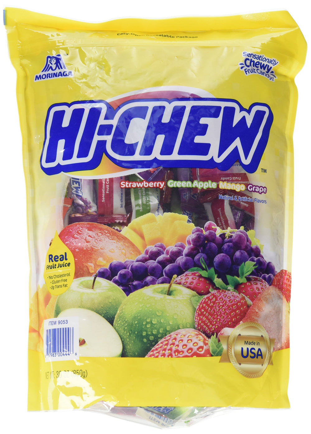 FQQF Hi-Chew mangue : bouchées fruitées faciles à emporter et à partager