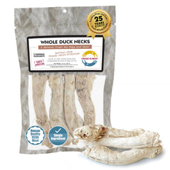 Fresh Is Best - Cou de canard séché: friable et riche en protéines pour récompenser votre animal.
