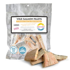 Fresh Is Best saumon-fillets-sachet-zippe : friandise protéinée pratique et fraîche.