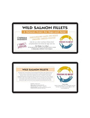 Fresh Is Best saumon-fillets-tranches-sechees : bouchées croquantes riches en protéines pour chiens et chats.