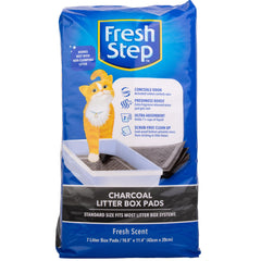 Fresh Step coussinets charbon pour litière, emballage prêt à utiliser