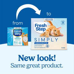 Fresh Step Advance, contrôle des odeurs 15 jours grâce à la technologie active.