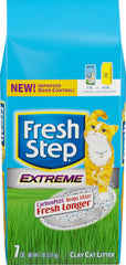 Fresh Step litière pour chat argile non-agglomante avec emballage, contrôle des odeurs.