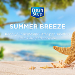 Fresh Step idéal pour foyers multi-chats avec maintien de fraîcheur.