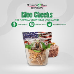 Moo Moo Cheeks fumés, bouchée durable adaptée à toutes tailles.