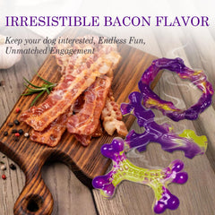 Frienhund goût bacon qui attire l’attention et prolonge le jeu.