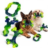 Jouet Frienhund-os-nylon-indestructible pour gros chien, résistance renforcée pour mâcheurs puissants.