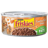 Friskies Dîner Campagnard dinde-fromage-tendres: nutrition complète pour chats actifs.