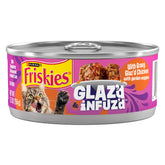 Friskies Glaz’d et Infuz’d pour chat: sauce epaisse et appetissante