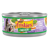 Purina Friskies intérieur, dinde, repas humide avec sauce savoureuse pour chats adultes.