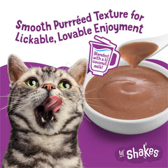 Friskies Lil' Shakes topper chat crème, apporte une saveur agréable