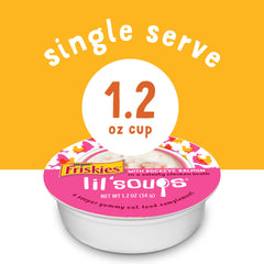 Friskies Lil' Soups bouillon cremeux : bouillon velouté pour enrichir l'hydratation