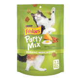 Friandises Friskies Party Mix Crunch Morning Munch dans un sachet refermable pour récompenser votre chat.