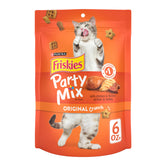 Friandise Friskies Party Mix Original Crunch dans un sachet de 170 g, récompense parfaite entre les repas