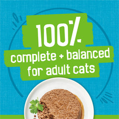 Friskies Mariner’s Catch pâté chat, arôme sous-jacent qui attire doucement l'attention.