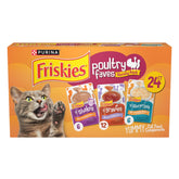 Friskies poulet jus chat – accompagnement savoureux pour varier les repas secs