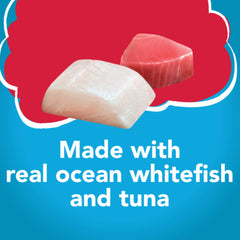 Friskies Prime Filets: conserve recyclable, pratique et respectueuse de l'environnement.
