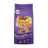 Friskies Surfin Turfin poulet — croquettes savoureuses qui stimulent l'appétit du chat.