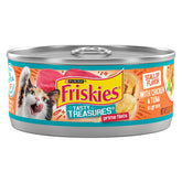 Purina Friskies Tasty Treasures : poulet et thon en sauce coquilles Saint-Jacques, appétence pour chat adulte