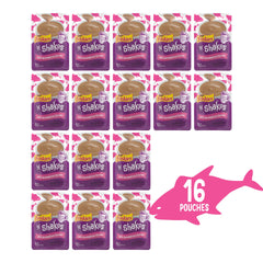 Friskies chat saumon: topper crémeux avec lait de coco.
