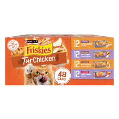 Purina Friskies TurChicken : morceaux-poulet-dans-sauce, texture tendre et hydratante.