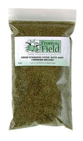 From The Field Catnip – sachet à fermeture pratique pour remplir les jouets.