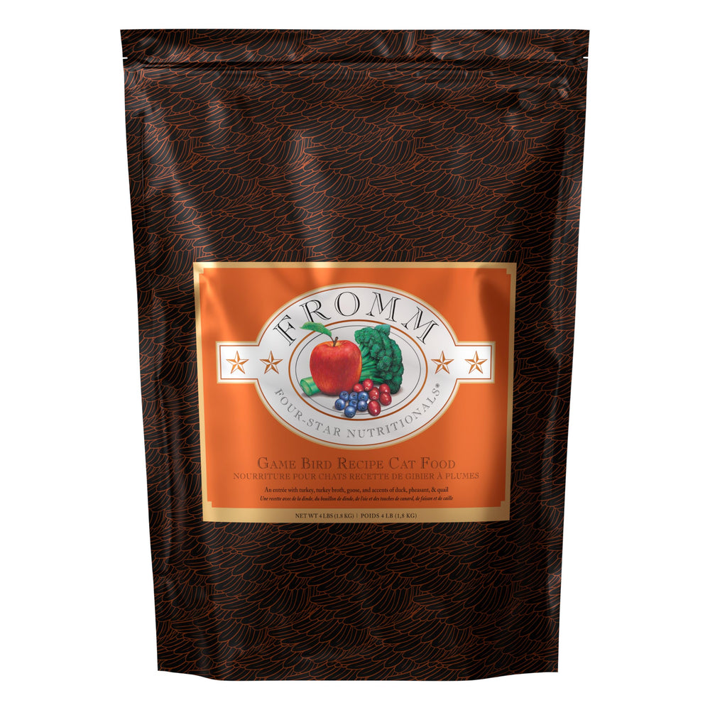 Fromm Four-Star Nutritionals, sac croquettes dinde, repas savoureux pour chats actifs.