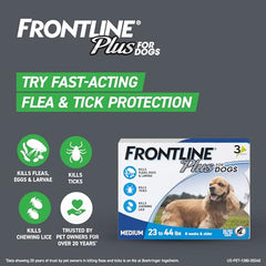 FRONTLINE Gold – application rapide pour chiens, usage facile.