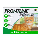 FRONTLINE Plus Chat : bouteille et applicateur pour une protection mensuelle.