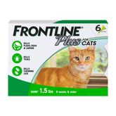 FRONTLINE Plus – pipette d’application sur chat pour une protection rapide.