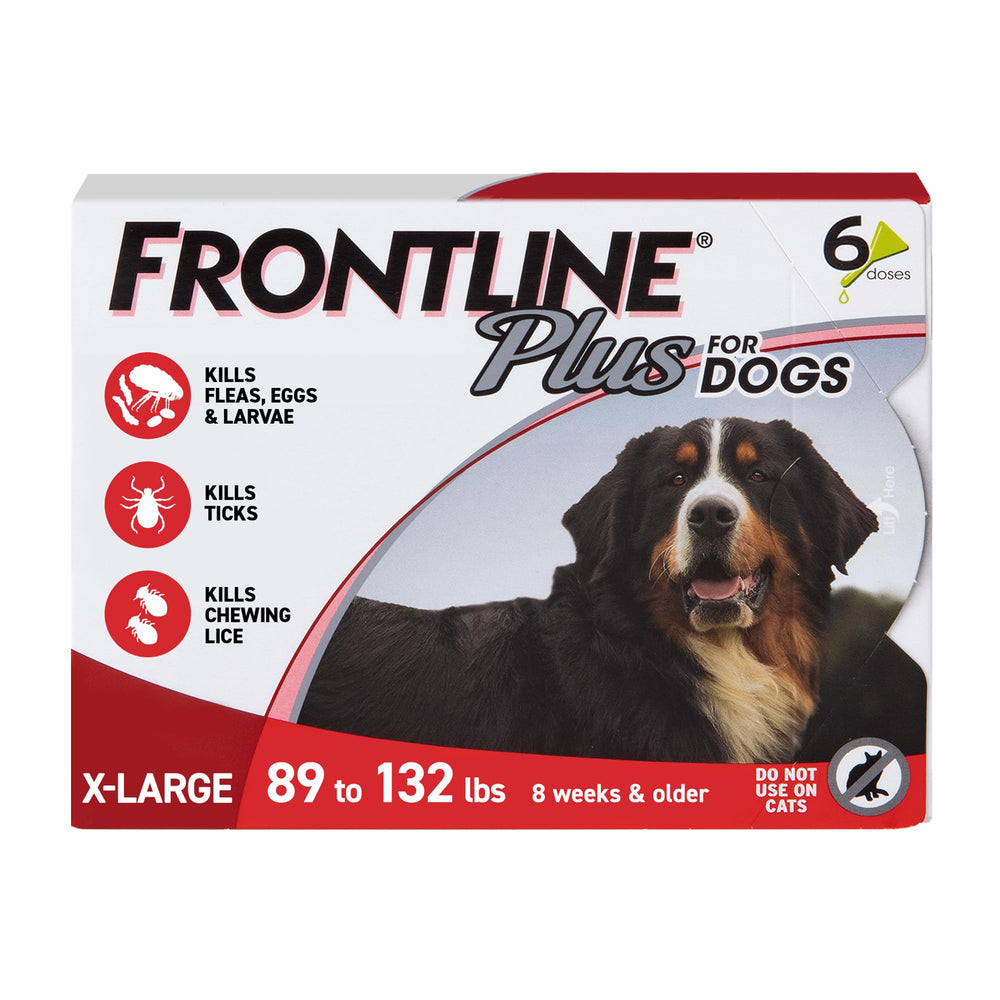 Frontline Plus pour chien, bouteille-applicateur pour une application facile sur le pelage.