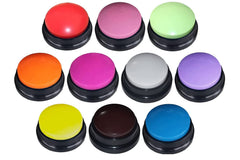 FRQNTKPA bouton d'enregistrement 30 secondes, idéal pour jeux et apprentissage.