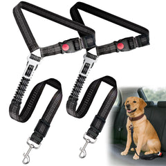 Frskcssd ceinture chien avec boucle pivot alliage zinc, sécurité fiable en voiture