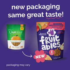 Fruitables biscuits chien pomme: récompense savoureuse et légère pour la routine