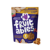 Fruitables friandises pour chiens croquantes citrouille et poulet, parfaites pour l'entraînement.
