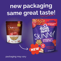 Fruitables Skinny Minis patate douce, aide à la digestion et récompense équilibrée.