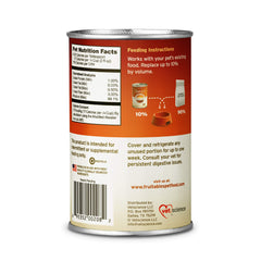 Fruitables citrouille digestif – sachet prêt à ajouter à l’alimentation chien et chat.
