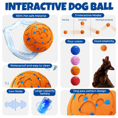 Balle Fsitego mode Normal: stimulation adaptée au chien.