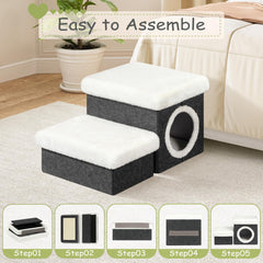 FSOBEIIALEO boite-rangement-jouets: rangement pratique pour jouets et friandises.