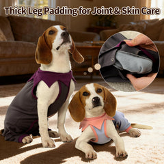 FUAMEY costume-recup-chien-fermeture-éclair: enfilage rapide et pratique.