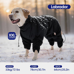 FUAMEY manteau chien, harnais intégré pour déplacements sécurisés en promenade.
