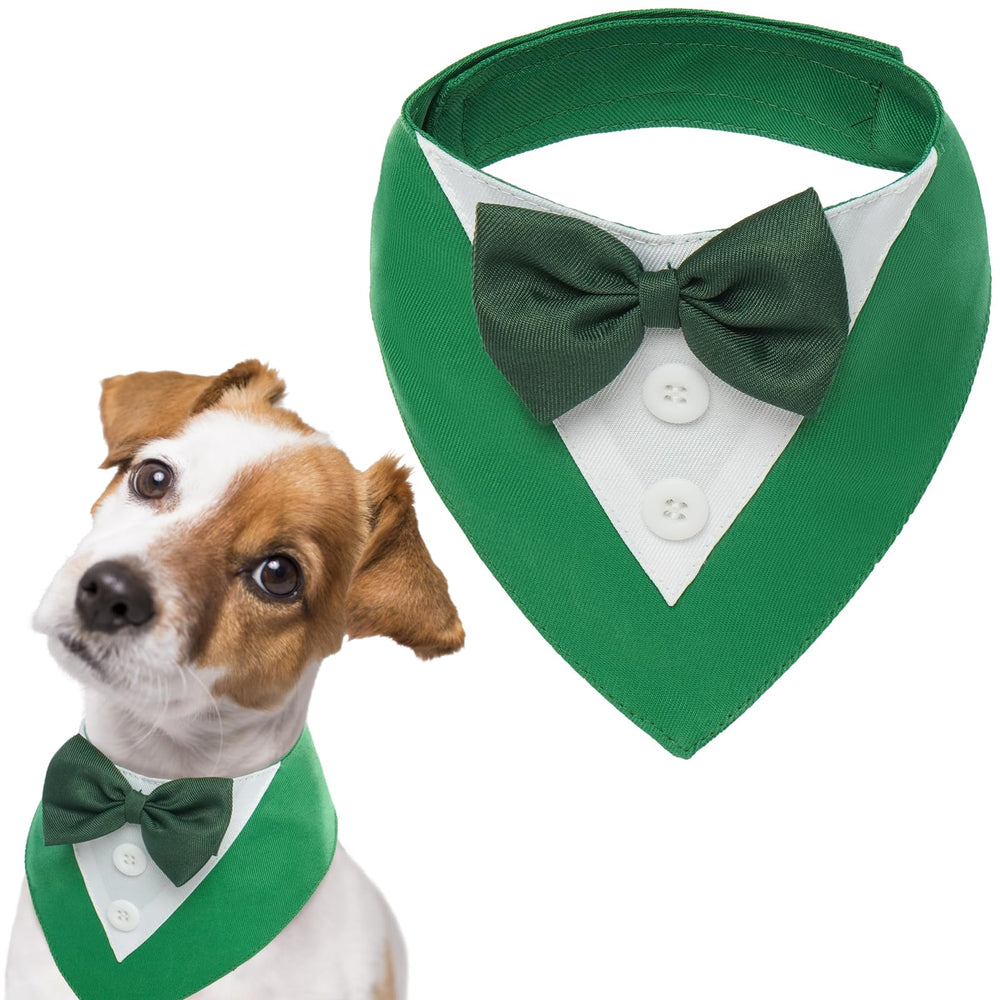 FUAMEY tuxedo pour chien Saint-Patrick moyen — allure festive et confortable