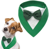 FUAMEY tuxedo pour chien Saint-Patrick moyen — allure festive et confortable